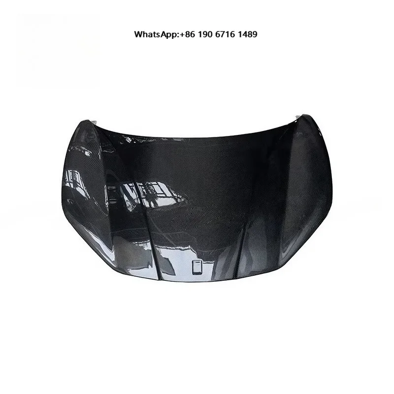 Lightweight Engine Hood Supercar Exterior Tuning Parts MSY Style Half Carbon Fiber Bonnet