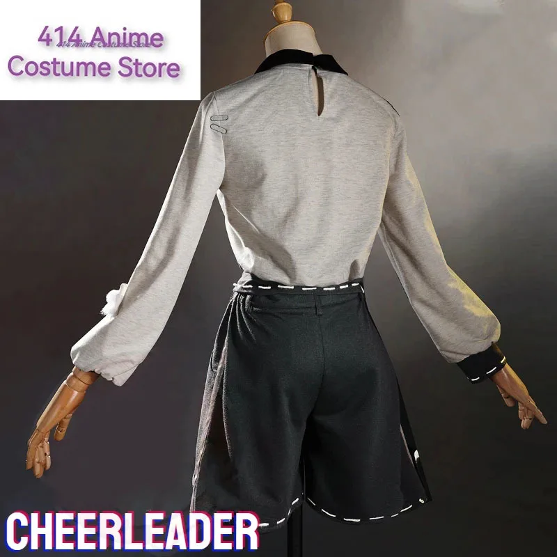 Anime Game Identity ⅤLily Barriere Cheerleader Cosplay Costume Survivors Wig Hat Gymnastic Dress Woman Kawaii Carnival Suit