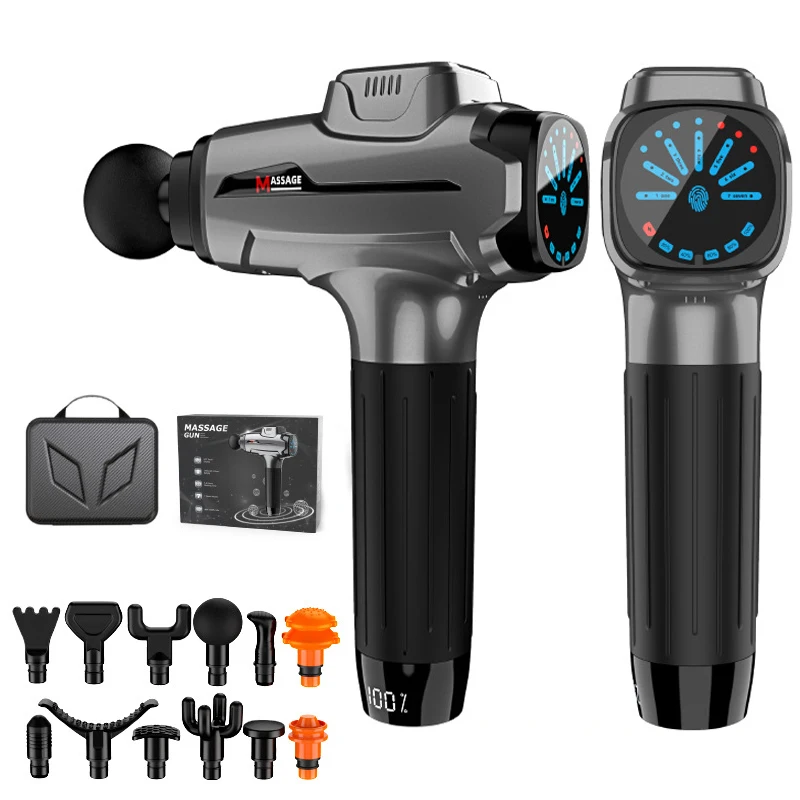 

Massage Gun Deep Tissue Percussion Massager For Athletes Recovery And Pain Relief Handheld Relaxation Electric Massagers