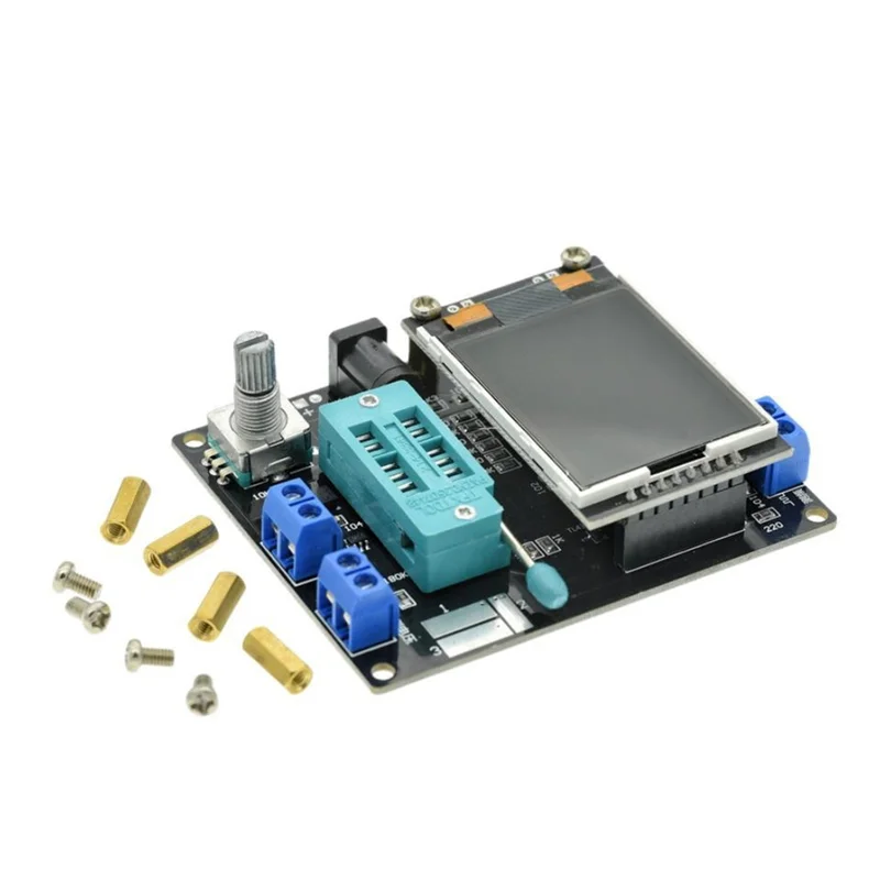 

A76X-GM328A Transistor Tester Diode Capacitance ESR Voltage Frequency Meter Square Wave PWM Signal Generator Soldering