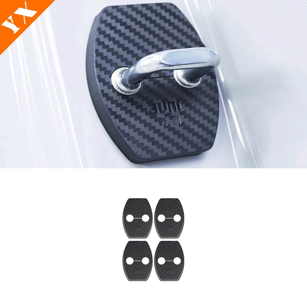 

2024-2026 For Leapmotor C10 Accessories ABS plastic Car Door Limiter Protective Cover To Prevent Rust Door lock cover 4pcs