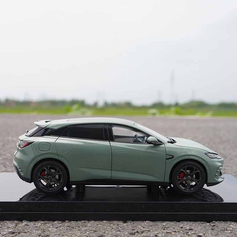 

1:18 оригинальная модель автомобиля BYD Seal 06GT EV BYD электромобиль новая энергия модель автомобиля из сплава