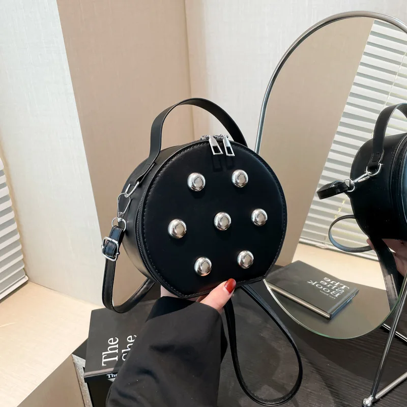 

2025 Niche Round Bag, Fashion Crossbody Purse for Women, Minimalist Day-to-Night Tote, Versatile Sling Bag, Chic Shoulder Bag​