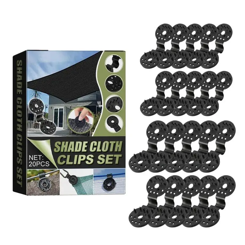 

Heavy Duty Shade Cloth Tarp Clips Anti Bird Netting Clips Set Securely Attach Shade Cloth To Wires Shade Fabric Accessories