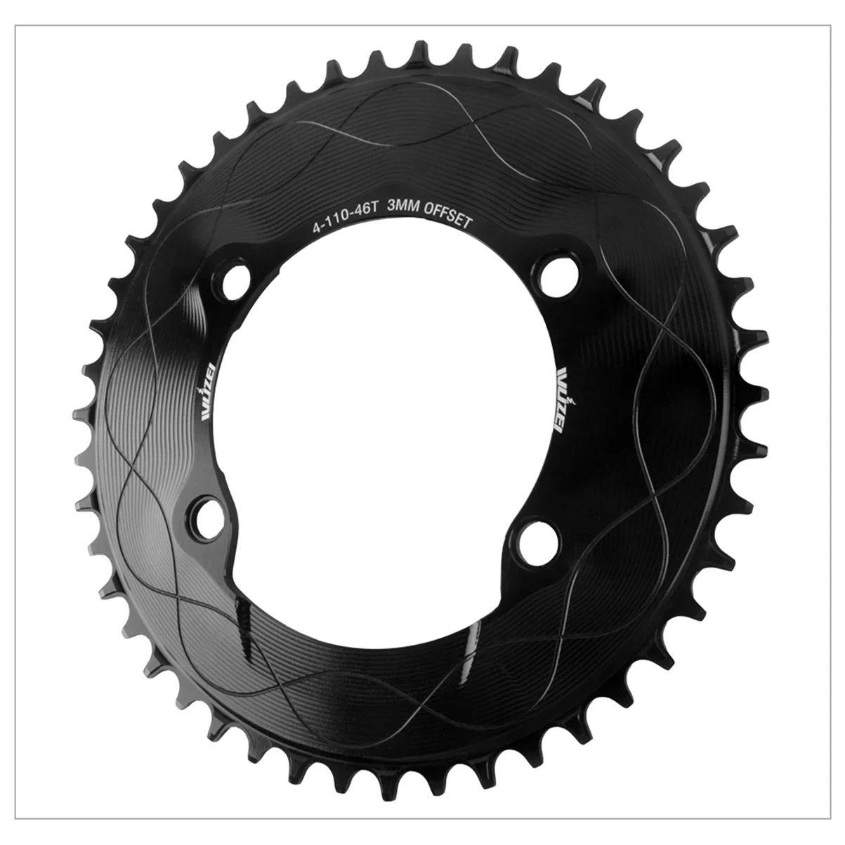 WUZEI Rennrad-Kettenblatt 110BCD 40T-58T Schmal-Breit-Kettenrad für Shimano R7000 R8000 R9100 Fahrradteile 8-12-Gang – Detail 14