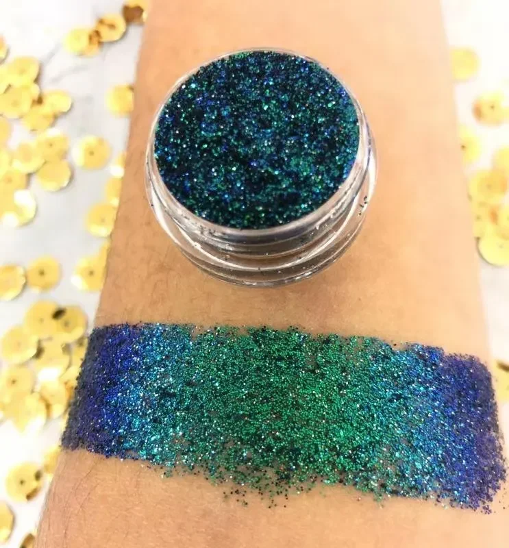 

Private Label 12colors Chameleon Eyeshadow Powder Pigment Long Lasting Wateproof Easy To Apply Glitter Shiny Eyes Makeup Bulk