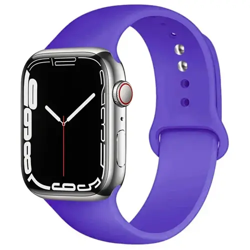 Silicone Band For Apple Watch straps 49mm 40mm 44 mm 45mm 46mm 42mm 41mm 38mm sports bracelet iWatch series 10 9 8 3 SE ultra 2 - Image 45