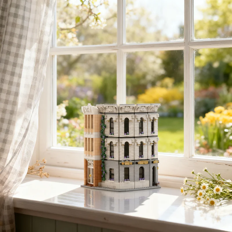 

2781 деталь MOC: Модульная модель уличной сцены «Березовая аллея» — конструктор, игрушка, подарок, креативный предмет для демонстрации, коллекционный, настольный, премиум-класса, для взрослых и детей