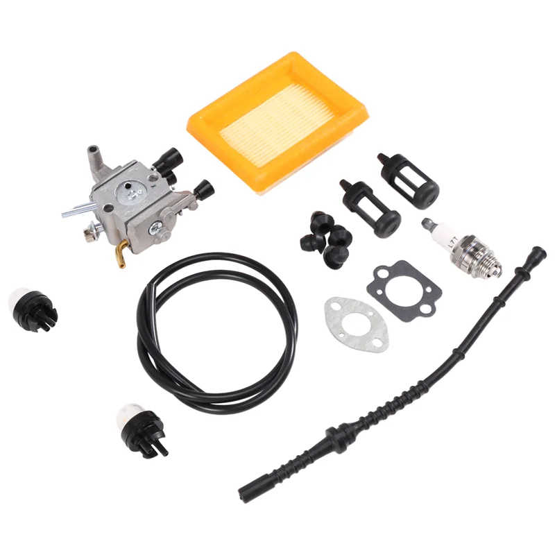 Carburetor Air Filter Kit For Stihl FS120 FS200 FS250 FS300 FS350 FR350 FR450 FR480 Replace 4134 120 0653 4134 120 0603-Y79A - view 6