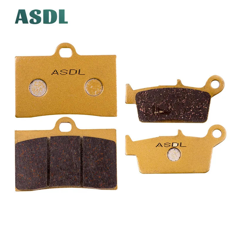 

ASDL Motorcycle Front and Rear Brake Pads For GAS GAS SM 125 250 SM 400 FSE SM 450 515 FSR SM Halley 125cc 2009 Diversion