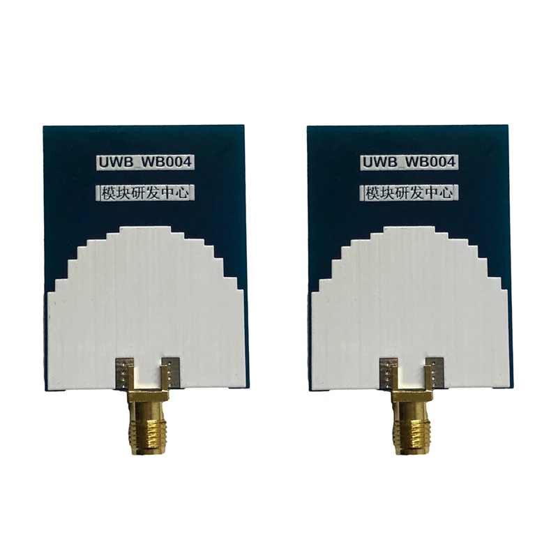 

2PCS UWB004 Positioning Antenna 3.3Ghz-9.9Ghz Positioning Antenna Positioning Antenna SMA Antenna Board Antenna