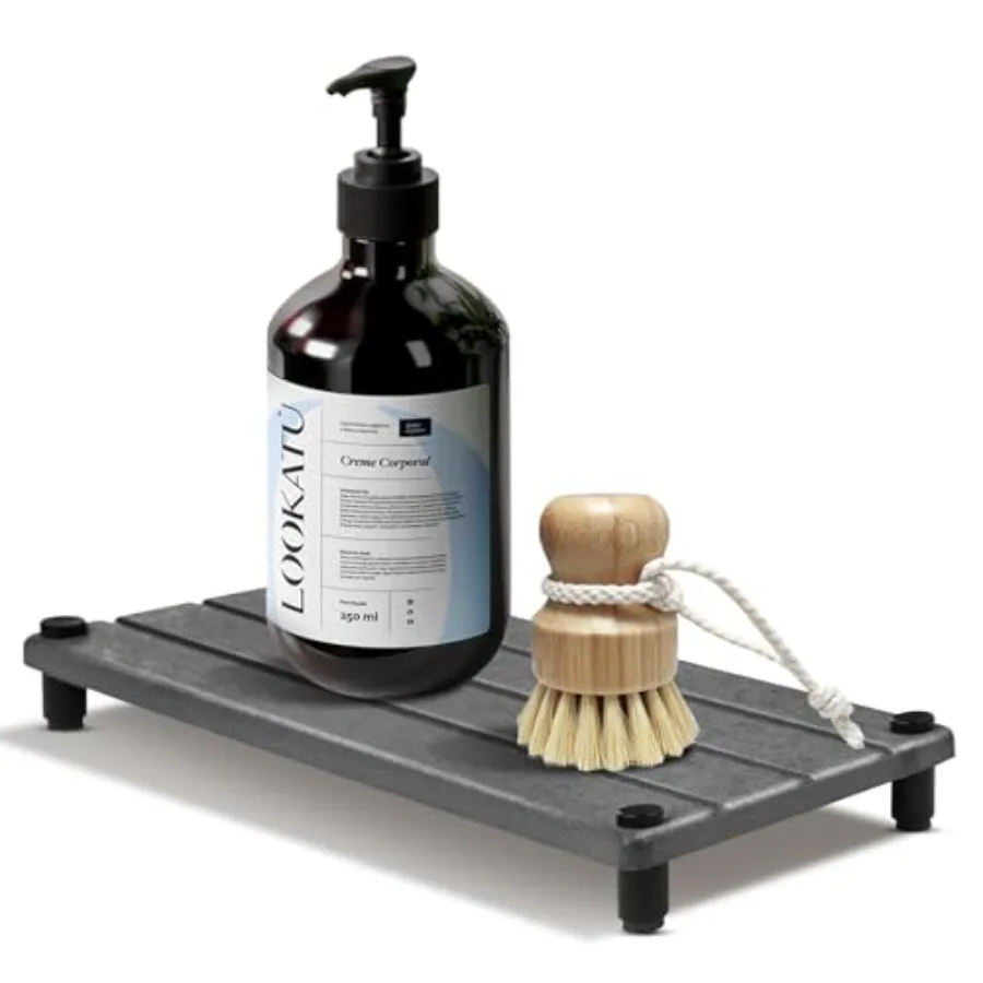 

Водопоглощающий каменный поднос, быстросохнущий поднос для раковины для ванной комнаты, кухонной стойки, диатомитовые впитывающие подставки, мгновенная сухая раковина Cad