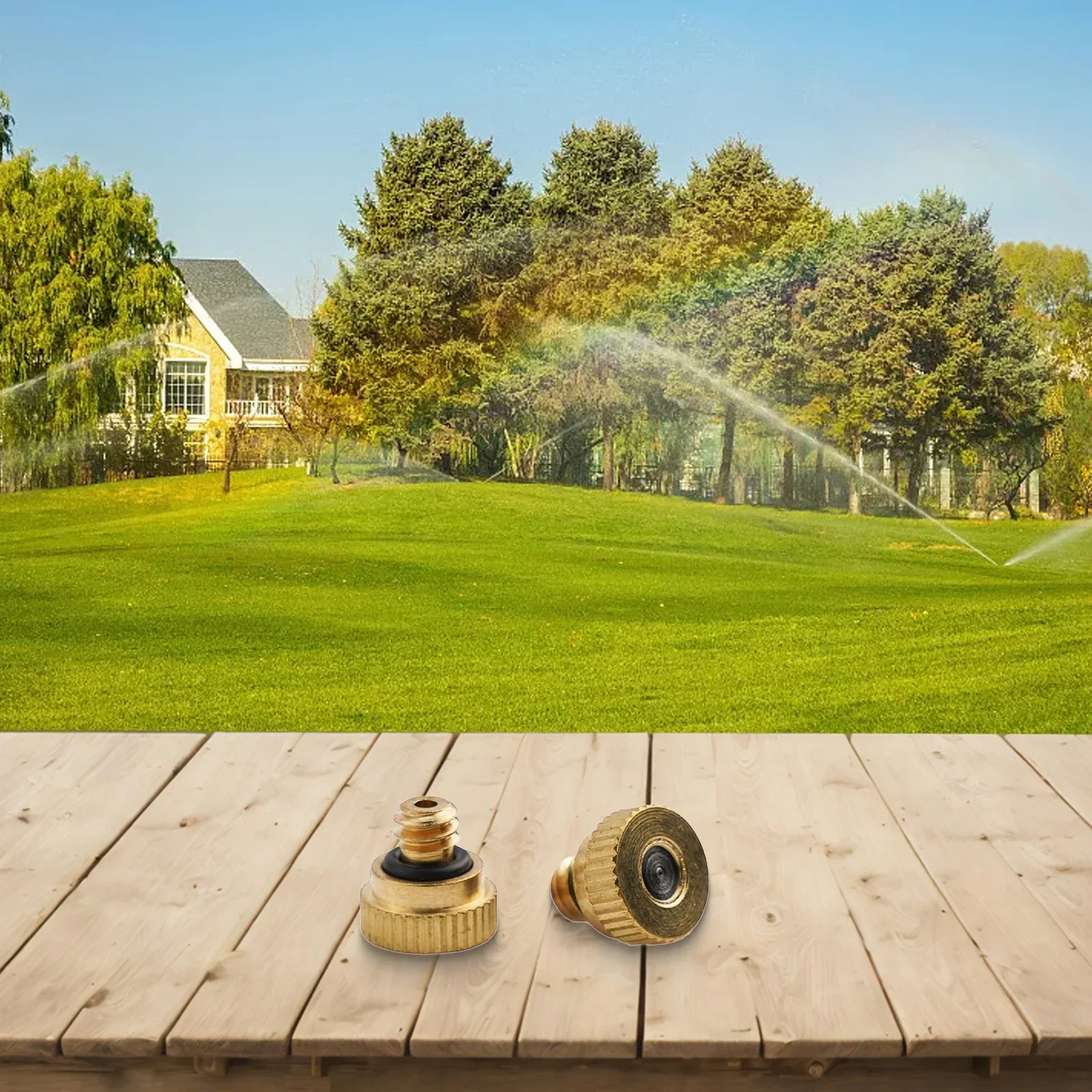 

Misting Nozzles 20pcs Garden Sprinkler Nozzles Garden Sprinkling Easy Maintenance Nozzles Energy Saving Nozzles