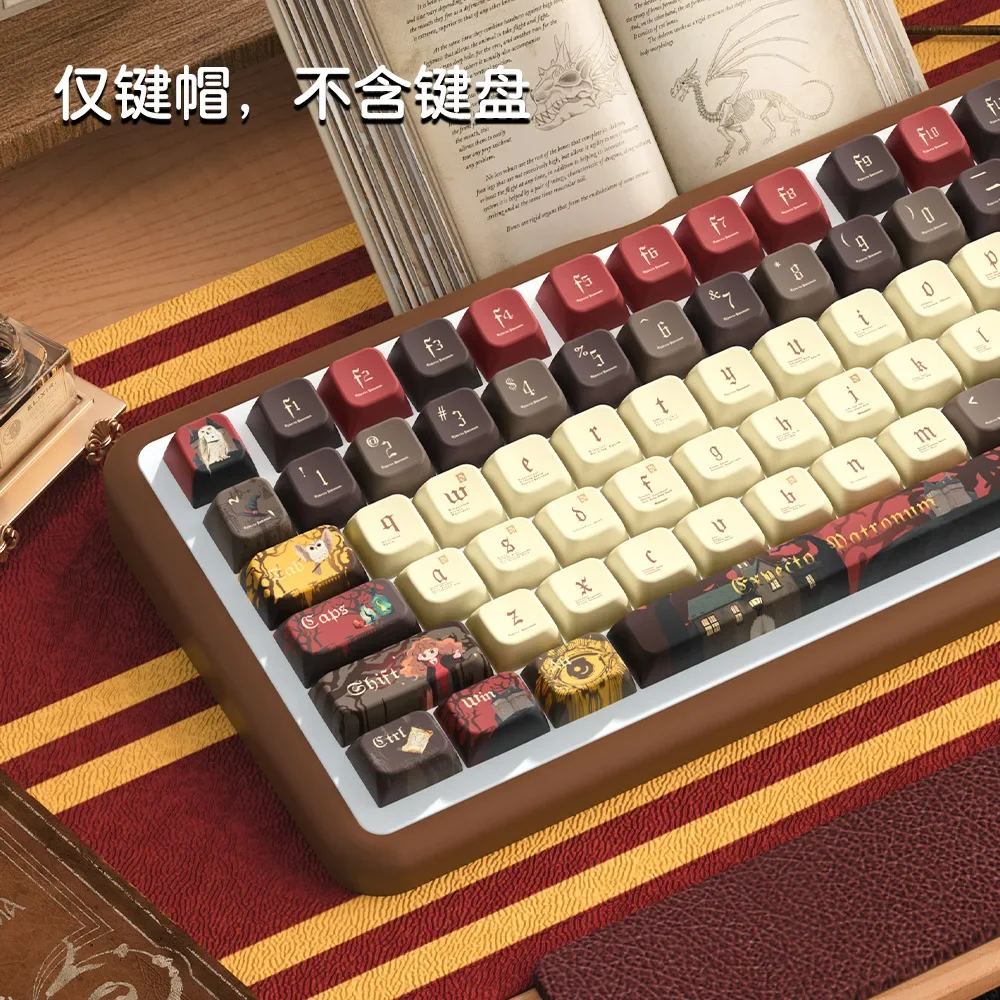 Original personalized girl theme keycap MDA height keyboard cap full set