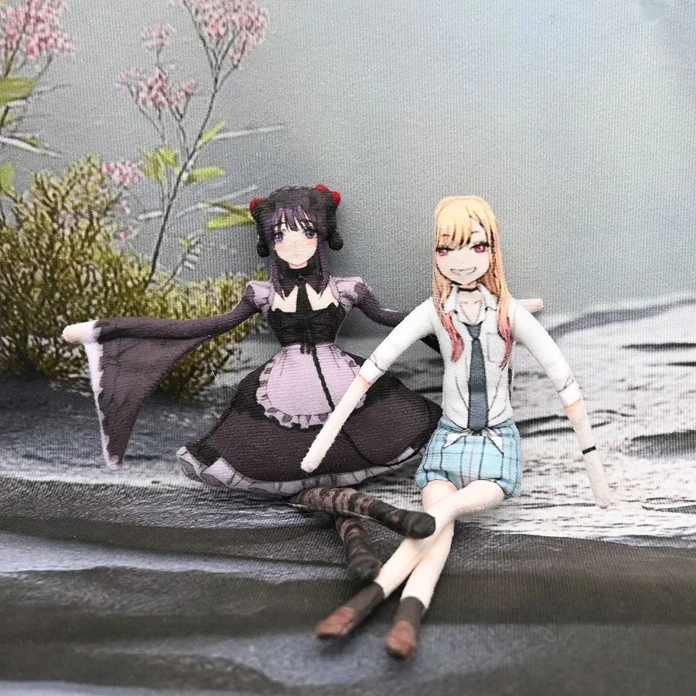 ตุ๊กตาคอสเพลย์ Marin Kitagawa จากอนิเมะ My Dress-Up Darling ตุ๊กตาผ้าฝ้ายนุ่ม รูปทรงเพรียวบาง บิดงอได้ เหมาะสำหรับตกแต่งห้อง