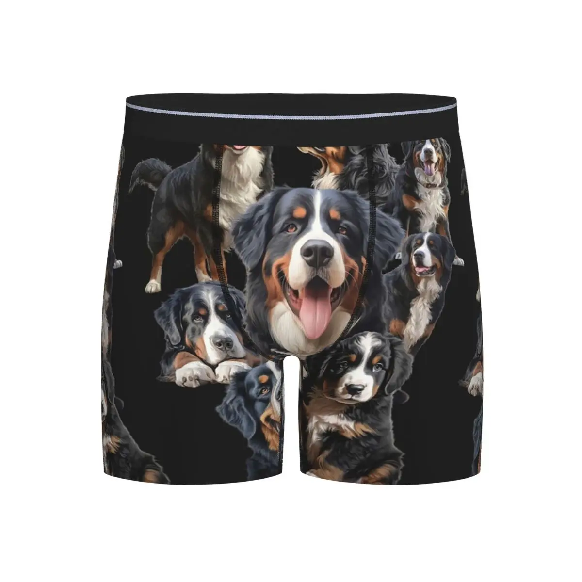 

Long Boxer Underpants Shorts Bernese Mountain Dog Panties Men Comfortable Underwear for Homme Man Boyfriend Gift