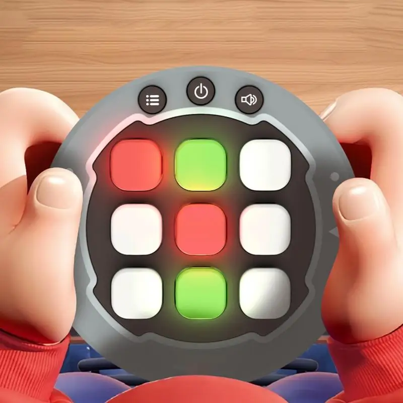 وحدة تحكم ألعاب ألغاز محمولة، لعبة دعابة الدماغ الإلكترونية، ألعاب عائلية، ألعاب لوحية، لعبة تعليمية محمولة للأطفال والكبار