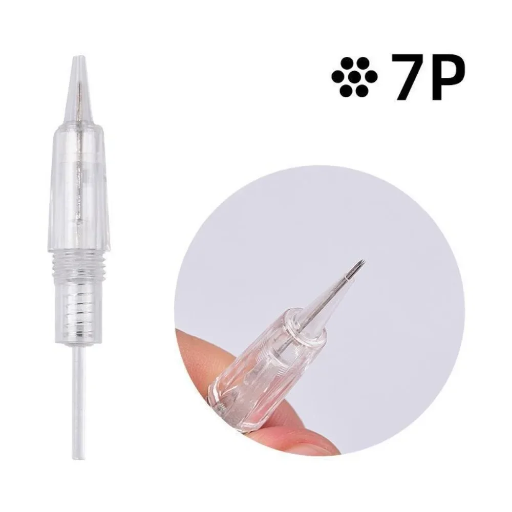 20/10 Stuks Vervangende Schroef Tattoo Cartridge Naalden 1d 1P 3P 5P 5P 3fp 5fp 7fp Microblading Naalden Voor Permanente Tattoo Machine