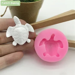 Sea turtle Shape Silicone Mold Cake Fondant Paste Tortoise Silicone Decorating Mould Chocolate Gum Paste Soap molds