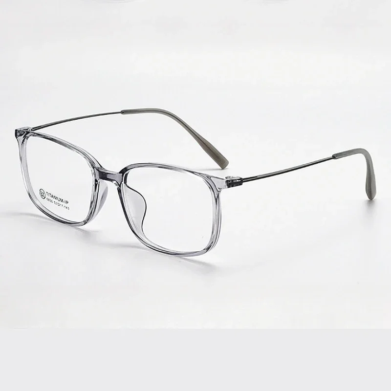 OLLYMURS Ultra Light Flexible TR90 Prescriptions Glasses Frame Men Women Retro Titanium Alloy Optical Frame Eyeglasses Eyewear
