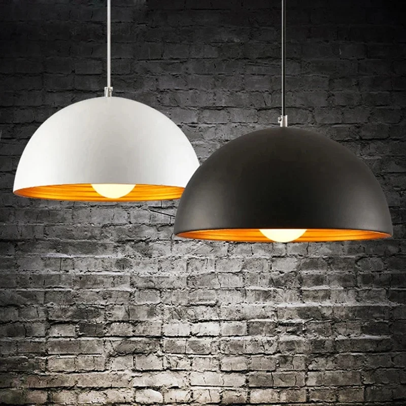

Nordic Retro LED Pendant Light Industrial Restaurant Lighting Home Decoration Hanging Lamp Kitchen Island Suspension Luminaire