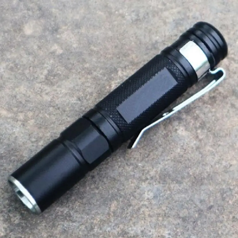 

New 1 Pcs Mini Pen Shaped Small Flashlight Made Of Aluminum Alloy Waterproof With Pen Clip Gift Light Small Flashlight