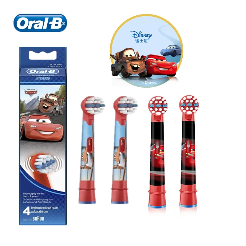 

Насадки Сменные с мягкой щетиной для детей Oral B