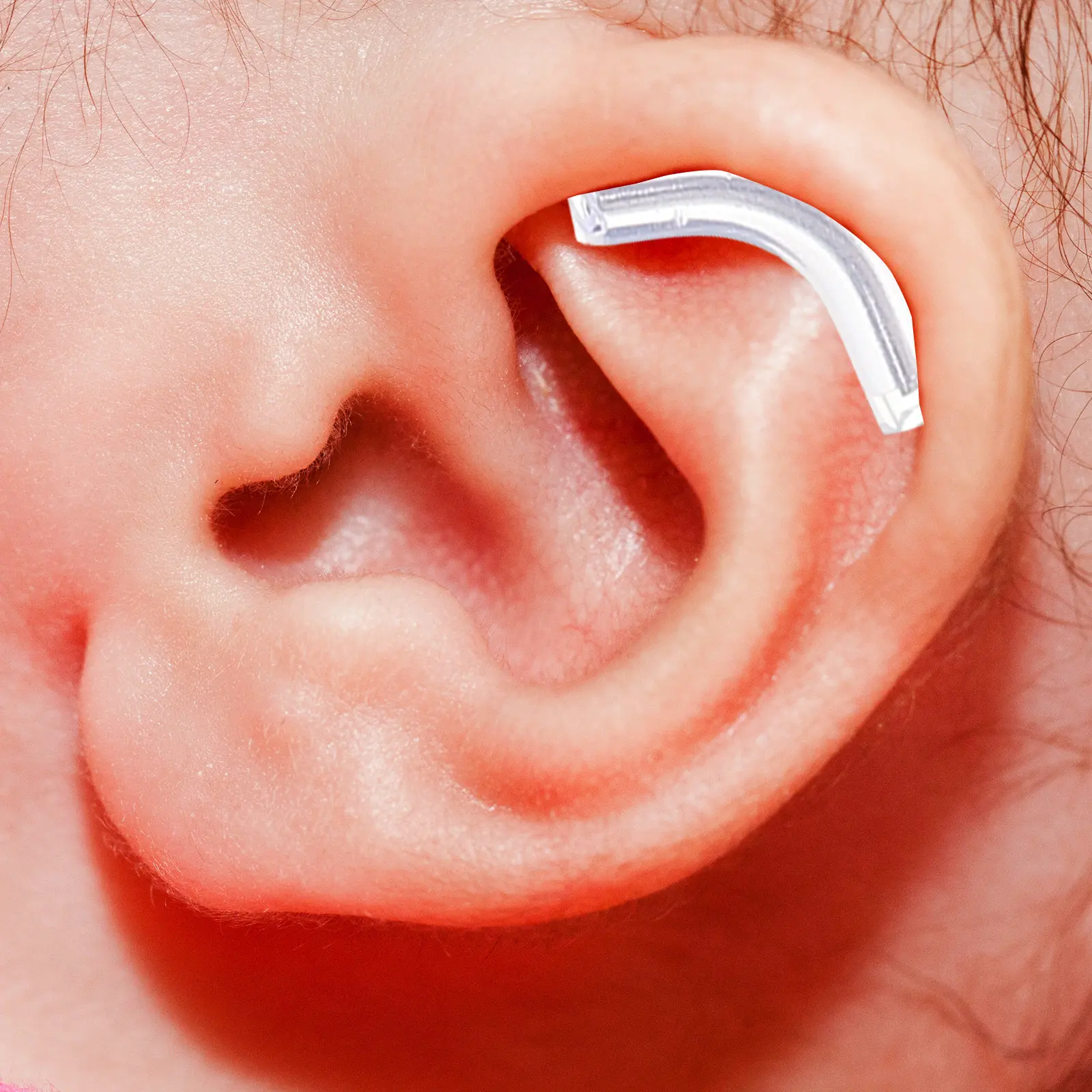 

1Set Baby Auricle Corrector Flexible Silicone Ear Support for Newborns with Protruding Ears Non-Surgical Ear Shaping Solution