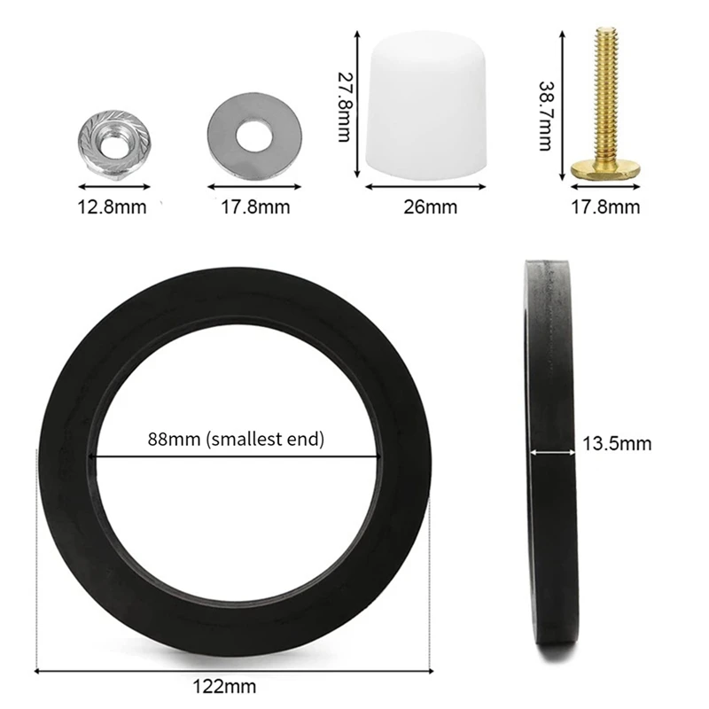 أجزاء طقم ختم المرحاض RV لـ 385311652   طقم ختم المرحاض RV و 385311658   سدادة دافق المرحاض RV، للمرحاض المحلي 300/310/320 RV