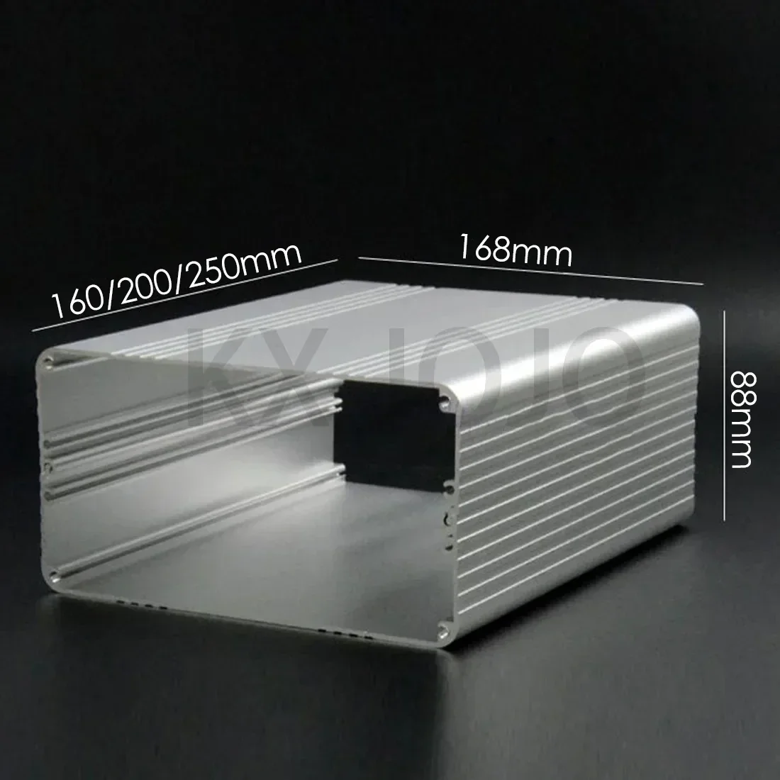 

Aluminum Enclosure 168*88*160/200/250mm Silver Waterproof Box Split Type Case Electronic Box DIY Power Housing Instrument