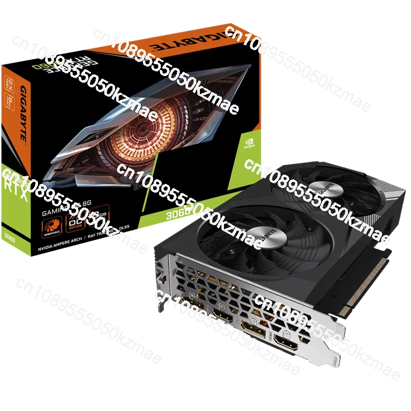 

FOR gigaabyte GeForce RTX 3060 GAMING OC 8GE-sports game design intelligent learning computer discretegraphics card supports 4K