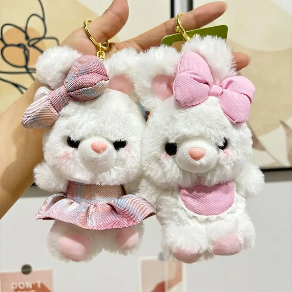 

High Quality Cute Rabbit Keychain Creative Bag Parts Accessories Plush Toy Cartoon Gift Toys