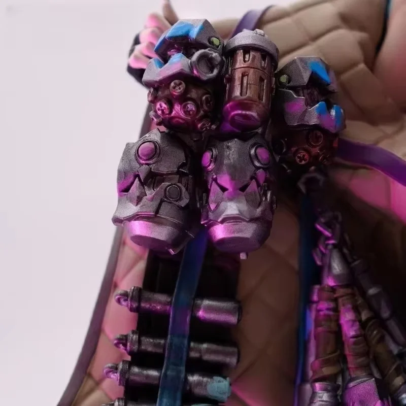 جامعة الأساطير Lol Double City War Jinx 1/7 ملحقات ألعاب النحت التماثيل ألعاب قابلة للجمع للاعبين #4