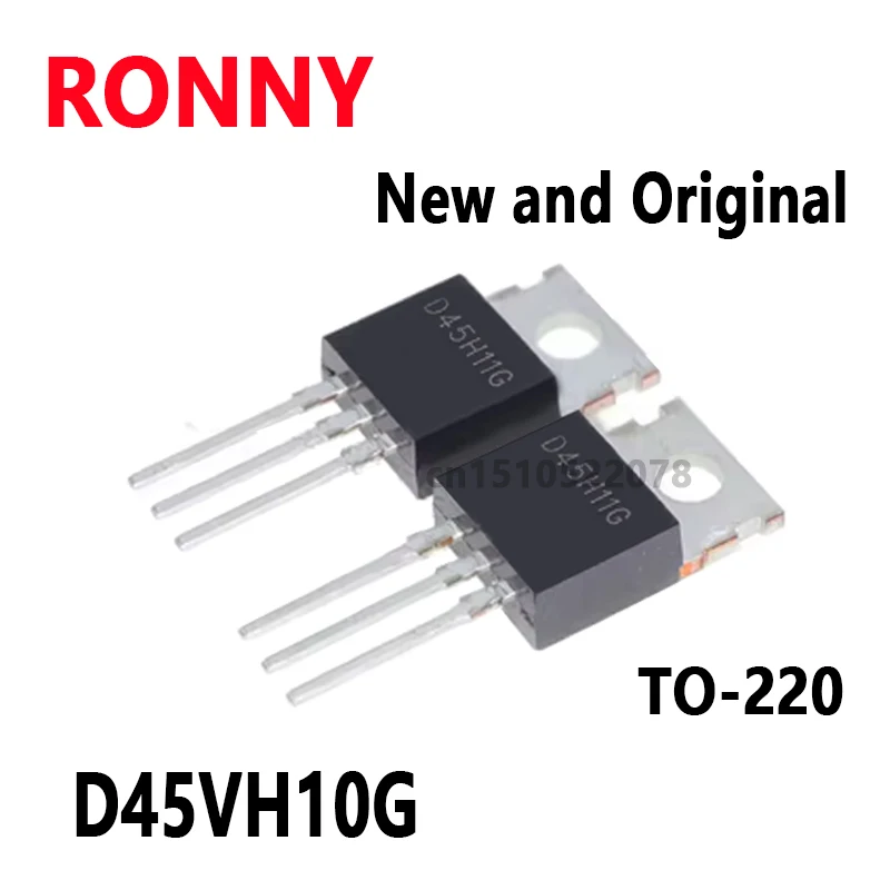 

10PCS New and Original TO-220 D45VH10 D45VH10G