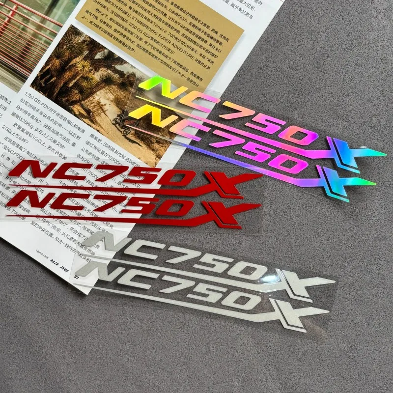 NC750X adapté pour HONDA NC NC750 NC750X accessoires de Modification de moto décoration de corps réfléchissante Film d'étiquette étanche