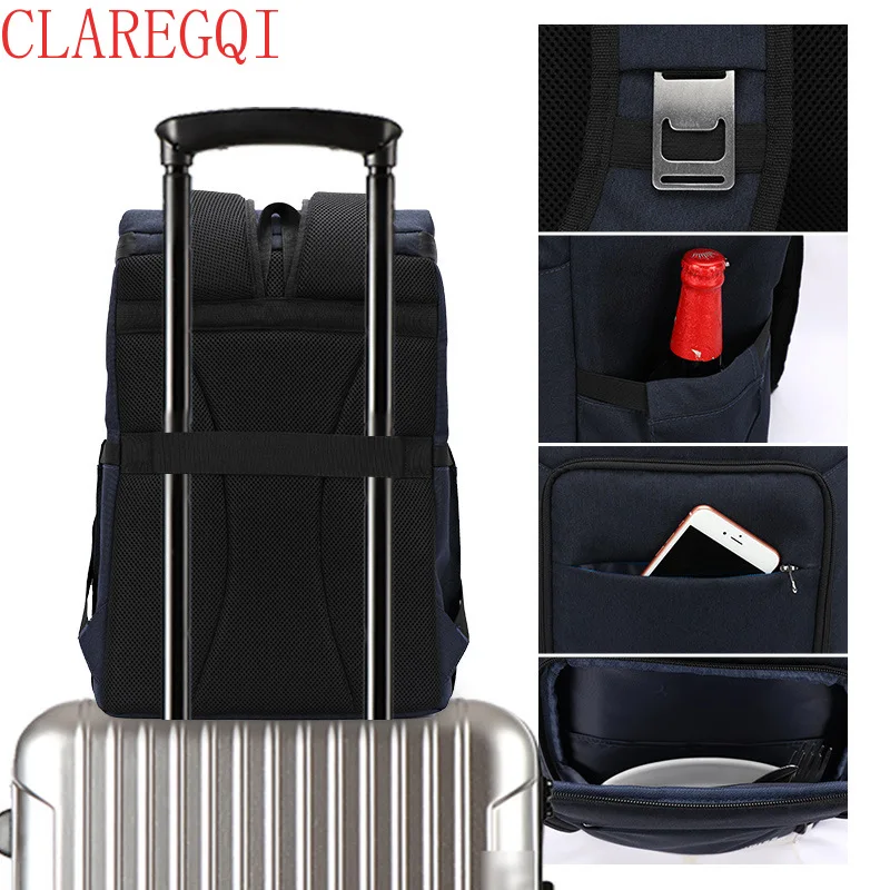 backpack cooler cooler bag 24-28L Be waterproof insulated lunch bag Cold beer Suitable for beach travel picnic and camping