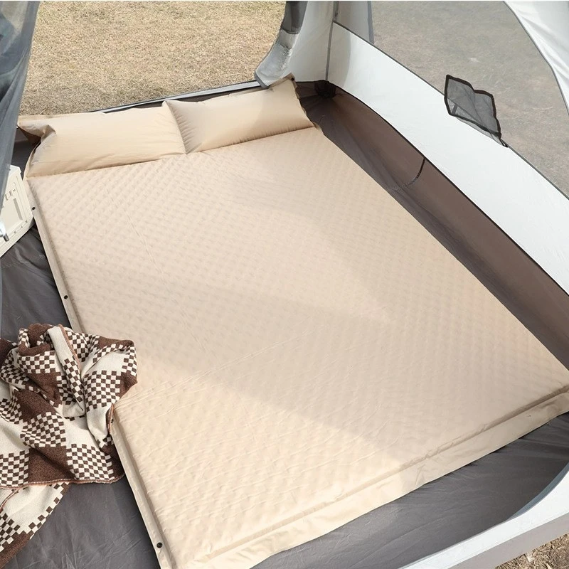 Camping Automatic Inflatable Mattress Camping Double Inflatable Mattress Outdoor Tent Mattress Household Air Bed