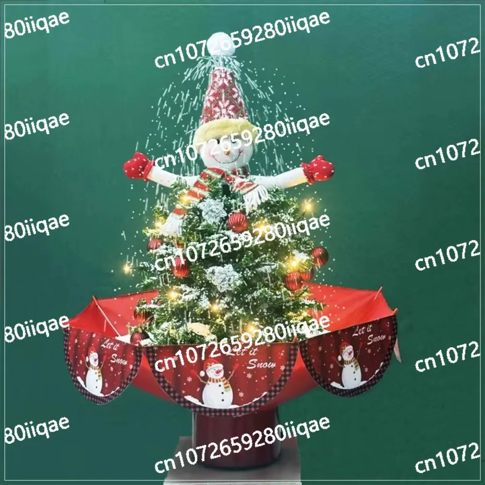 Tree with Music and Light Emitting Diode Lighting Ornaments Christmas Tree for New Year Christmas Home Decorations