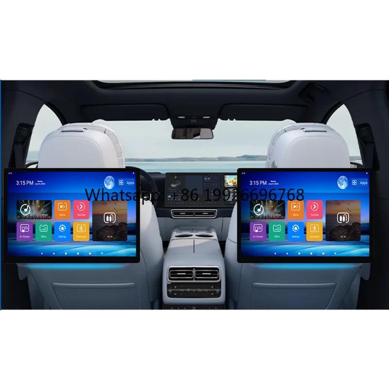 

13.5 Inch 8+128G HD IPS Touch Screen Car Multimedia TV Display Headrest Android Monitor 4G SIM Card USB WiFi BT