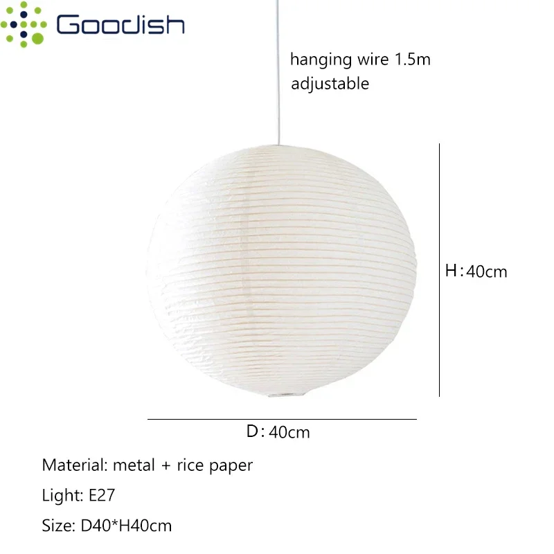 

Japanese Cloths Fabric Paper spherical Ball LED Pendant Light Art Hand-Knitted Lamp for Living Room Home Decoration Chandelier