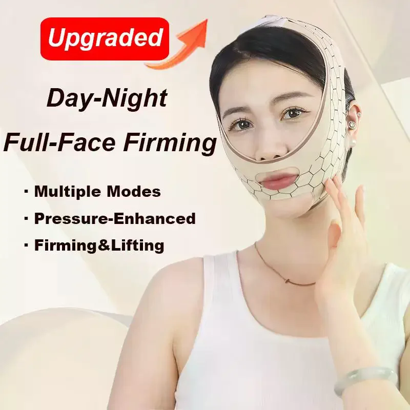 الذقن الخد التخسيس ضمادة الخامس شكل الخامس خط رفع قناع الوجه رفع المضادة للتجاعيد حزام الفرقة قناع النوم الجمال الصحة النساء