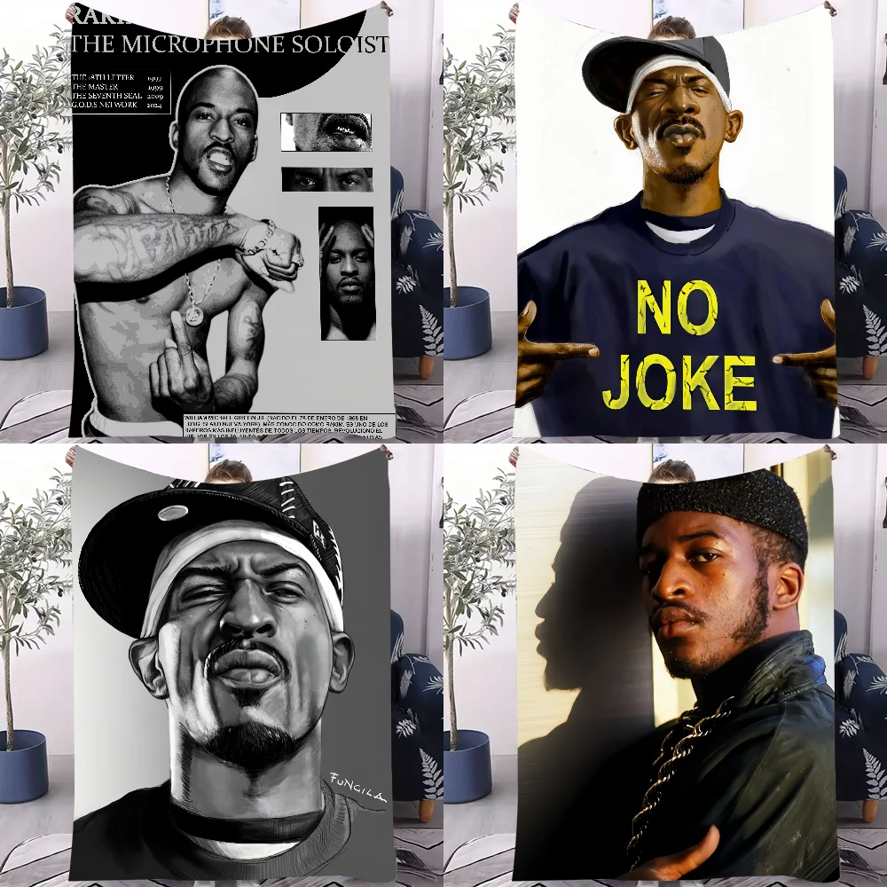 

Rakim Rapper Blanket Design Lightweight For Dorms, Naps, Living Room, Office,Sofa,All-Season