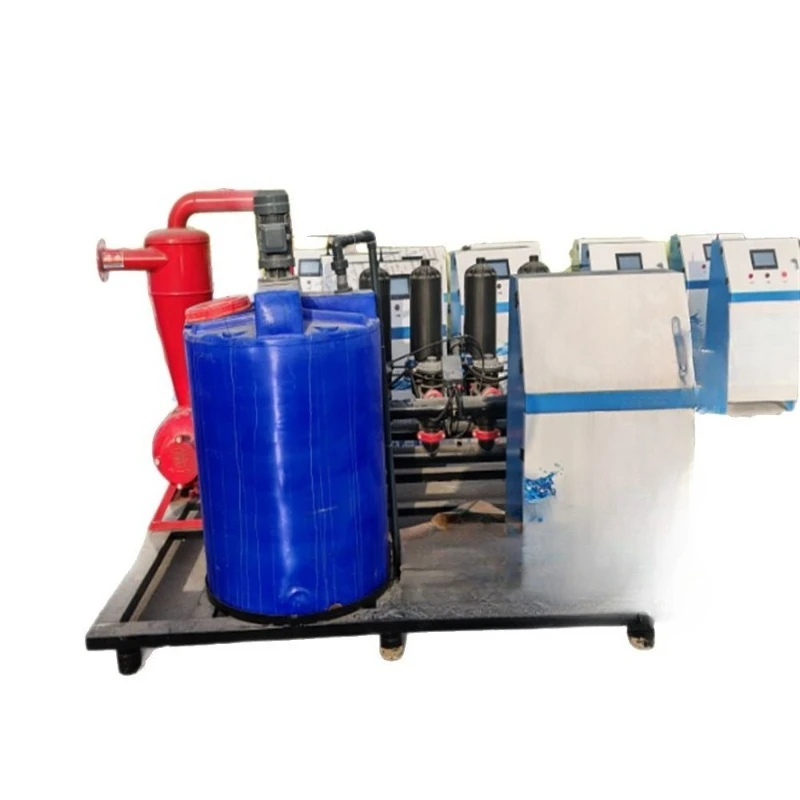 Automatic water and fertilizer integrated machine, automatic fertilization for farmland horticulture irrigation