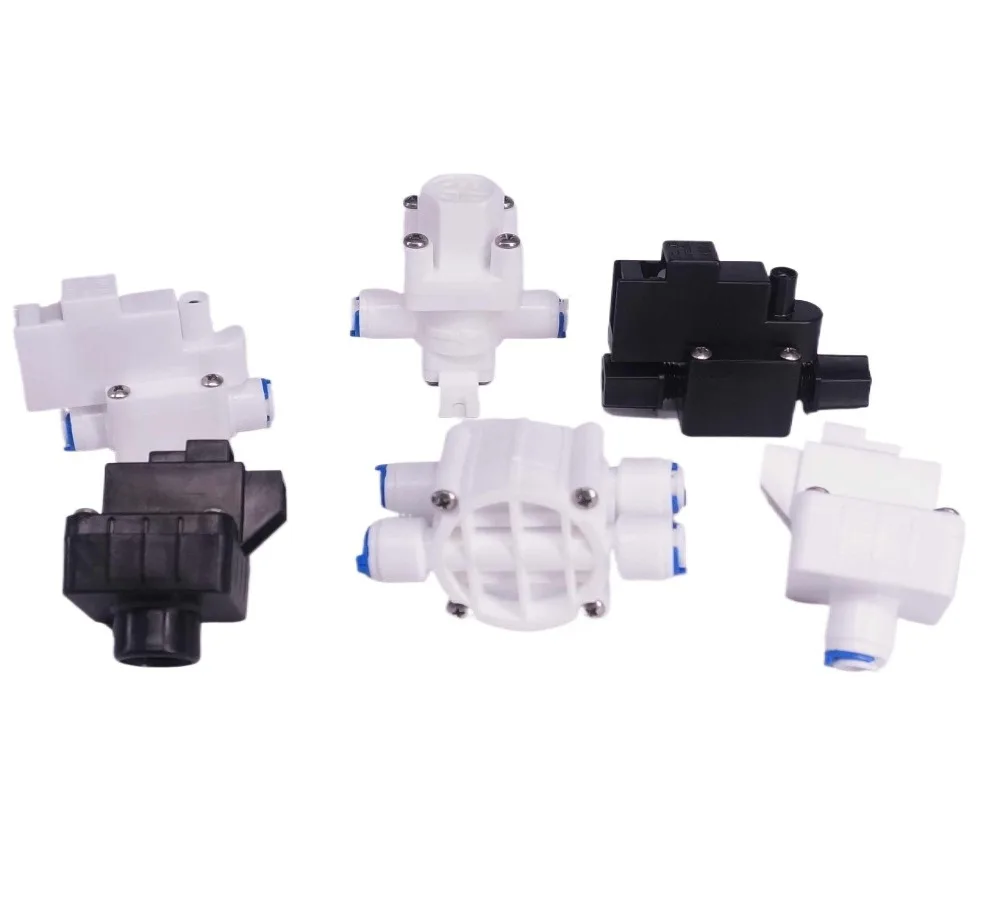 

RO трубка для подачи воды O/D 1/4 "3/8" клапан низкого давления/высокого давления, разъем предохранительного клапана, фитинг, диспенсер обратного осмоса