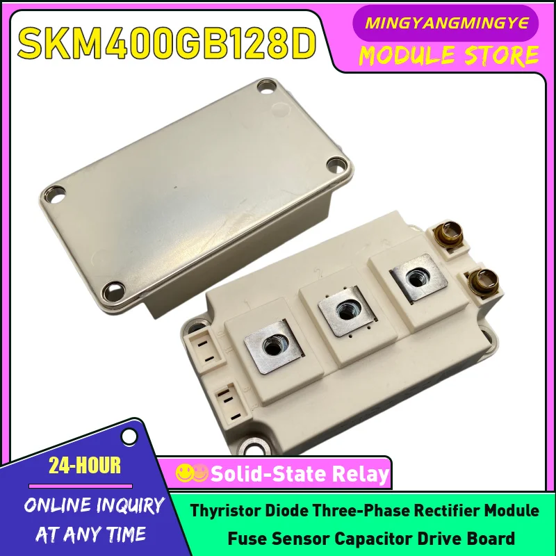 

Новые модули SKM200GB123D, SKM300GB123D, SKM150GB12T4G, SKM400GB128D, SKM400GB123D, SKM300GB128D, SKM150GB123D, SKM400GB12T4