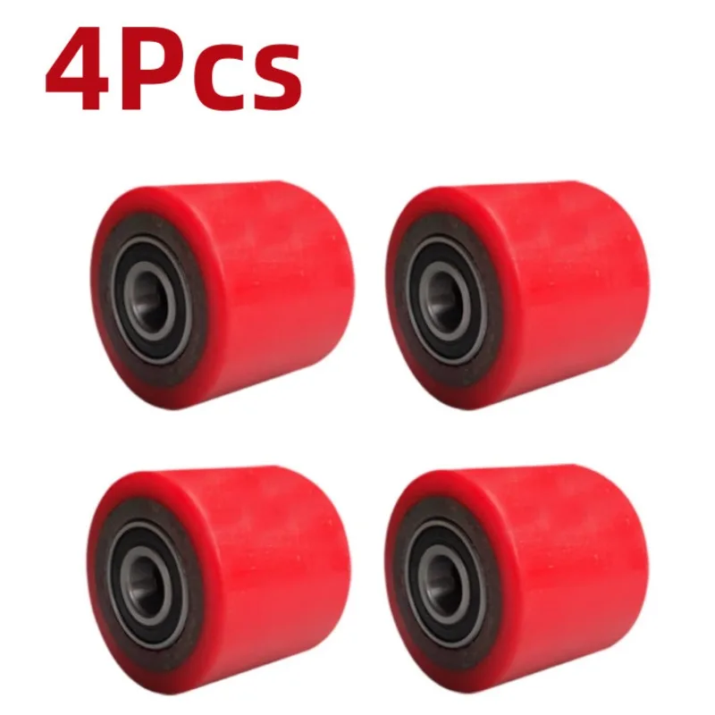 

Комплект (4 шт.) гидравлических колес для ручной тележки 80*60 мм, колеса для вилочного погрузчика