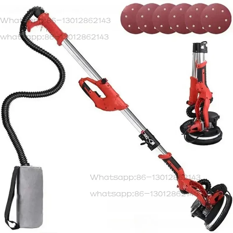 Wall Grinder Brushless Putty Dust-free Ultra-fine Long Pole Sandpaper Machine