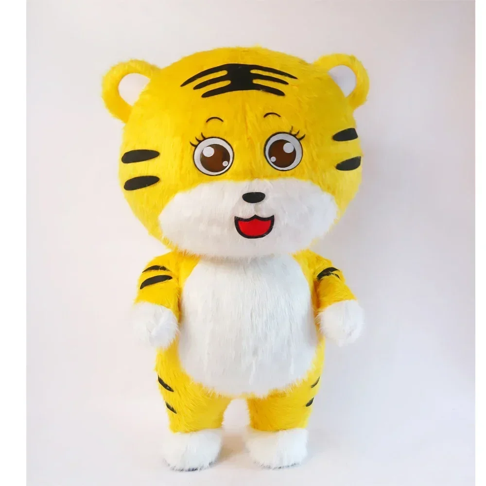 Giant Polar Bear Inflatable Cartoon Walking Costume Street Funny Giant Panda Mascot Costume Party Role Play Costume no battery