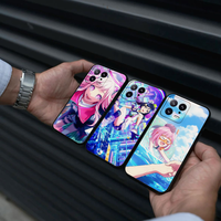 Game P-Project S-Sekai Phone Case For Xiaomi 11 12 Redmi Note 11 5G 8T 9A 9 10T Note 8 9 12SUltra Shockproof, Slim, Black,Case