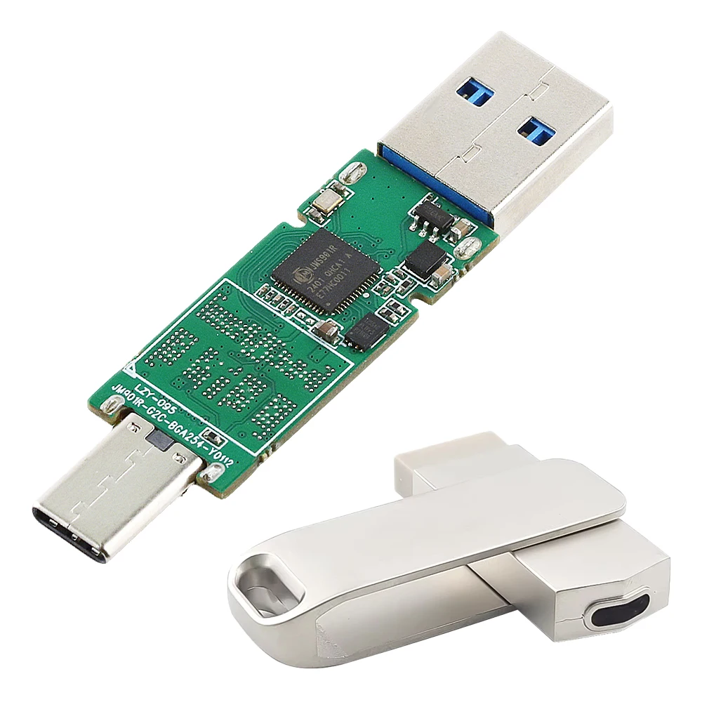 USB Main Control Board for USF 2.0 2.1 Chip High Speed USB 3.1 Type-C Dual Interface BGA153 Solder JMS901